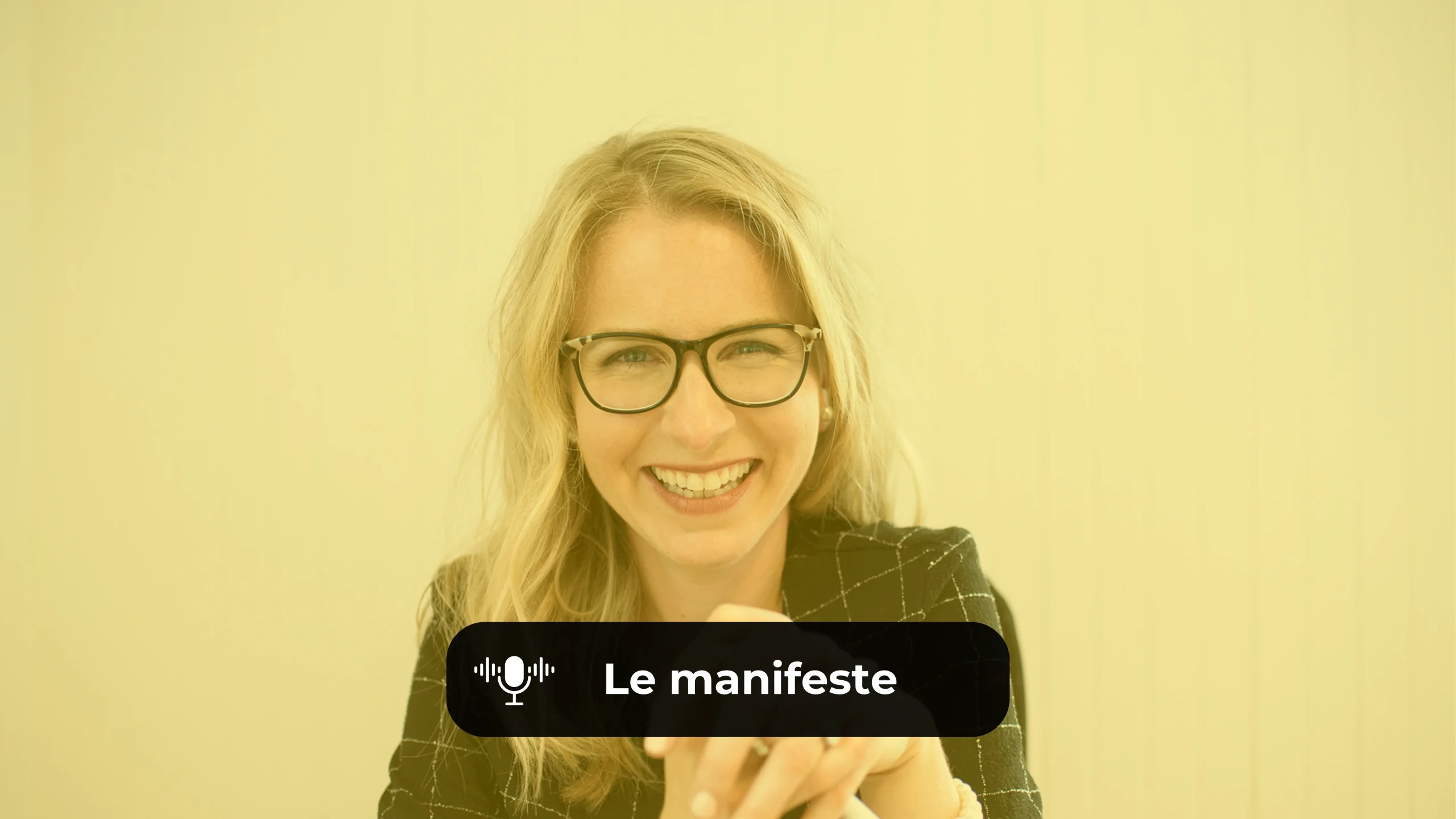 Image présentant l'épisode 001 du balado J'aime ta compagnie : Le manifeste