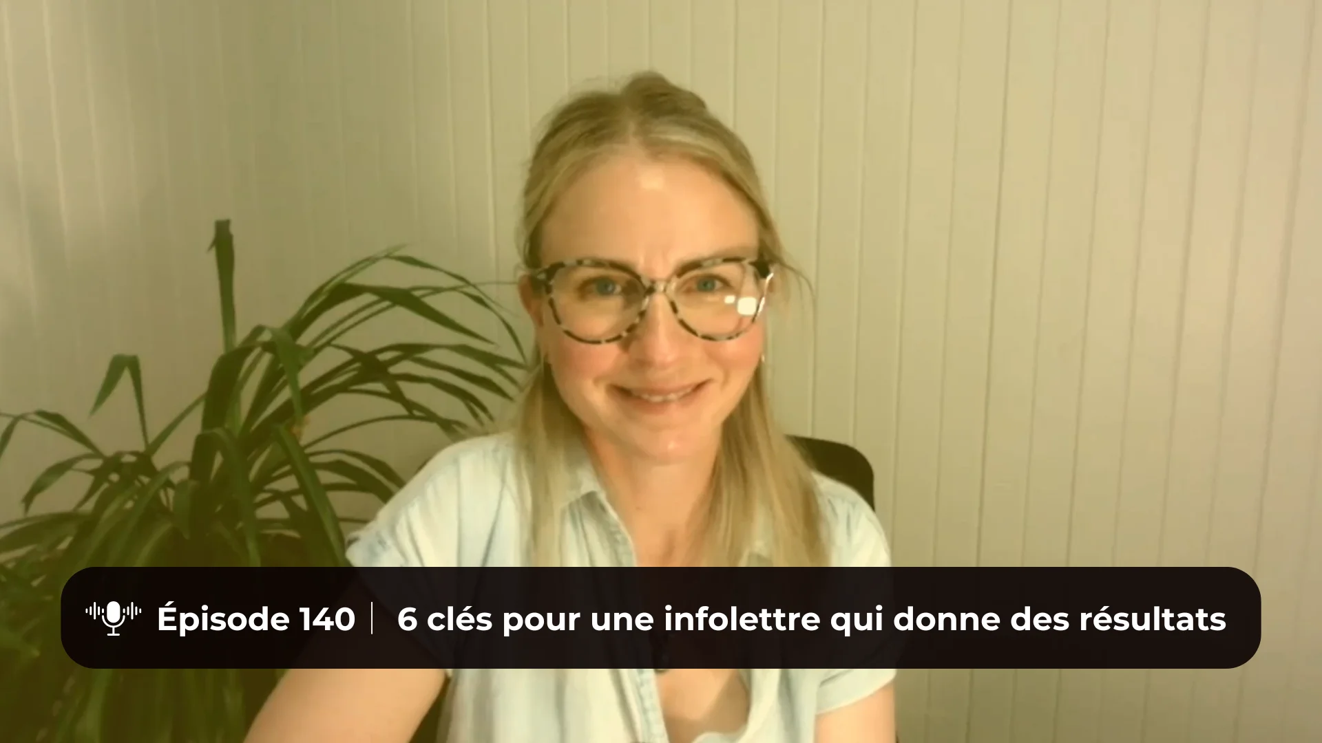 Dans cet épisode de J'aime ta compagnie, Marie-Michèle Bélanger, stratège en développement spécialisée en communication marketing, décortique six clés payantes pour une infolettre qui fonctionne vraiment. Pour celle et ceux qui hésitent à investir du temps et de l'argent dans une infolettre cette année, cet épisode donne un plan de match complet pour en faire un outil puissant de marketing pour notre OBNL ou notre PME!